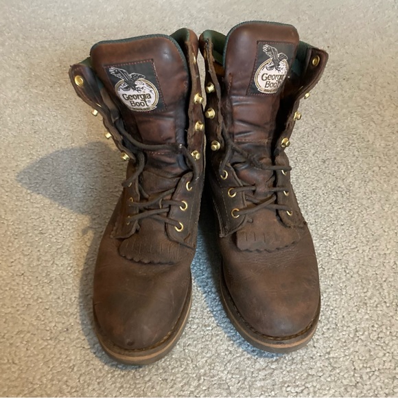 Women’s Georgia Leather Work Boots - Picture 6 of 7